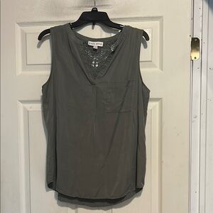 Knox Rose Green Top Size Medium